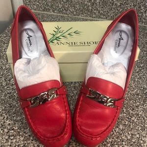 Ladies Red Flats